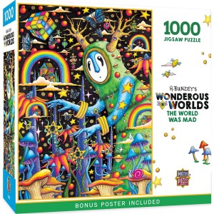 Master Pieces: The World was Mad (1000) verticale puzzel
