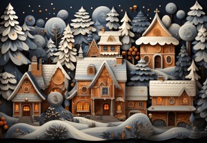Alipson: Home Sweet Home (1000) winterpuzzel