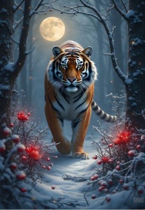 Alipson: The Tiger's Eye (1000) verticale puzzel