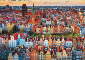 Trefl: View on Gdanks (1000) legpuzzel