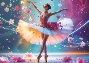 Trefl: Dancing Ballerina (1000) legpuzzel