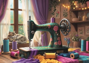 Trefl: My Sewing Workshop (1000) legpuzzel