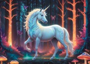 Trefl: Mystical Unicorn (1000) fantasypuzzel