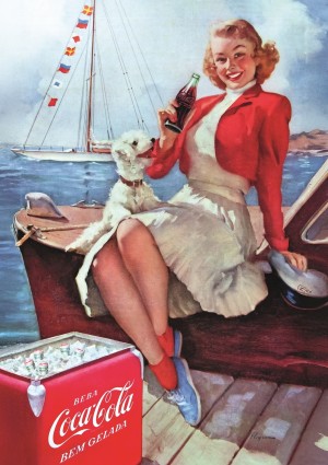 Trefl: Coca Cola Break Time (1000) verticale puzzel