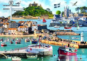 Otter House: Cornwall Montage (1000) legpuzzel