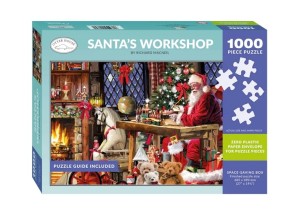 Otter House: Santa's Workshop (1000) kerstpuzzel