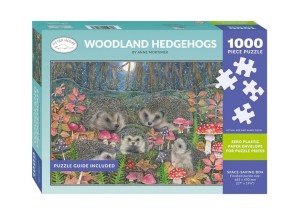 Otter House: Woodland Hedgehogs (1000) legpuzzel