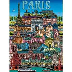 Gibsons: Paris Landscape (500) verticale puzzel