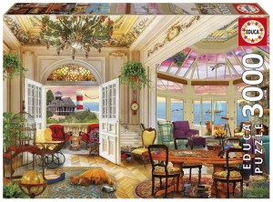 Educa: Seaside Living (3000) legpuzzel