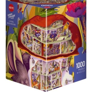 Heye: Living Mushroom (1000) verticale puzzel
