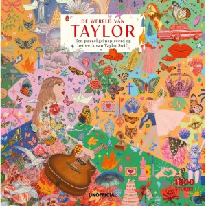 Laurence King: De Wereld van Taylor Swift (1000) verticale puzzel