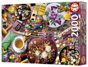 Educa: The Sewing Table (2000) legpuzzel
