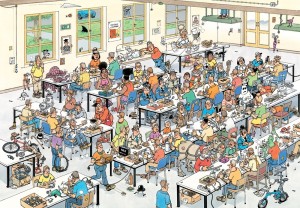 Jan van Haasteren: Kunnen wij het maken? (2000) legpuzzel