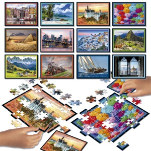 Educa: Puzzle Battle - Travel (12x24) puzzels