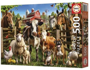 Educa: Farmyard Buddies (500) legpuzzel
