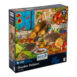 House of Puzzles: Garden Helpers (1000) legpuzzel