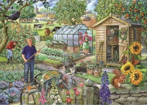 House of Puzzles: At the Allotment (500BIG) legpuzzel