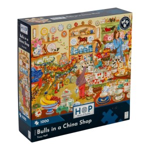 House of Puzzles: Bulls in a China Shop (1000) legpuzzel