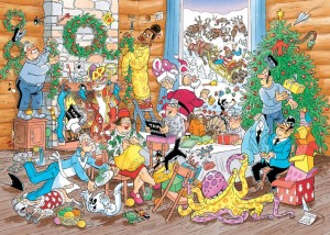 Jan van Haasteren: Kerstkriebels (500) kerstpuzzel
