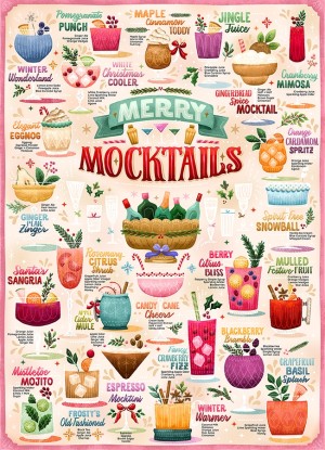 Cobble Hill: Merry Mocktails (1000) verticale puzzel