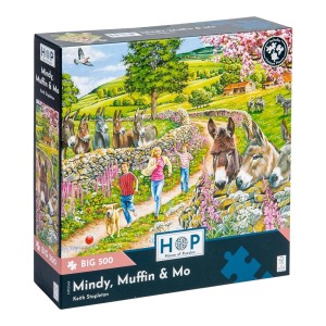 House of Puzzles: Mindy, Muffin & Mo (500BIG) legpuzzel