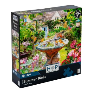 House of Puzzles: Summer Birds (1000) vogelpuzzel
