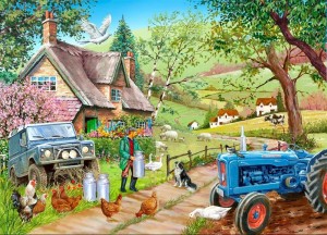 House of Puzzles: Farm Fresh (500) legpuzzel