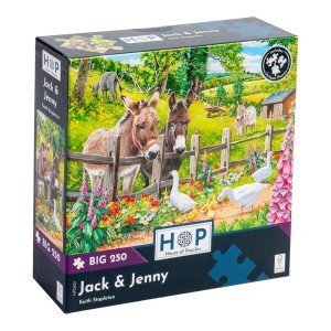 House of Puzzles: Jack and Jenny (250BIG) legpuzzel