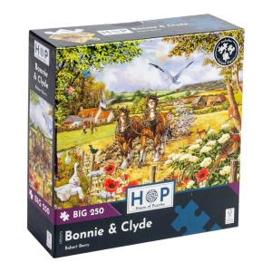 House of Puzzles: Bonnie and Clyde (250BIG) legpuzzel