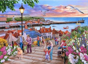 House of Puzzles: 199 Steps Whitby (1000) legpuzzel