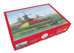 Bekking en Blitz: Tulipfields (1000) legpuzzel