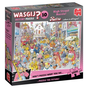 Wasgij Retro Destiny 10 Chaos in de Winkelstraat (1000) legpuzzel