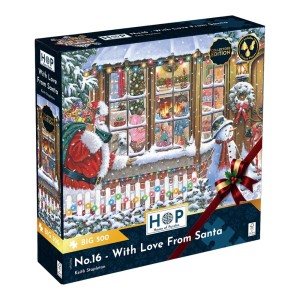 House of Puzzles: With Love From Santa (500BIG) kerstpuzzel