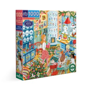 Eeboo: Swedish Holiday Kitchen (1000) vierkante puzzel