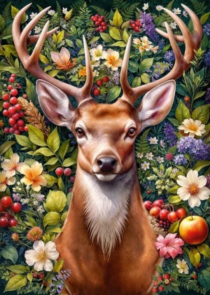 Cherry Pazzi: Oh my Deer (2000) verticale puzzel