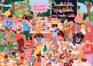 Trevell: La Bonne Franquette (1000) legpuzzel