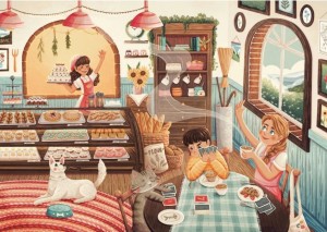 Trevell: Cozy Cafe (1000) legpuzzel