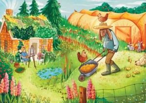 Trevell: Childhood Garden (1000) legpuzzel