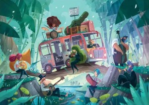 Trevell: Into the Wild Notes (1000) legpuzzel