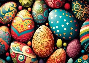Yazz: Easter Eggs (1000) paaspuzzel
