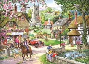 House of Puzzles: Feeding the Ducks (1000) legpuzzel