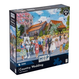 House of Puzzles: Country Wedding (1000) legpuzzel