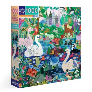 Eeboo: Ducks in the Clearing (1000) vierkante puzzel
