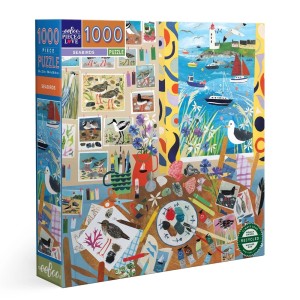 Eeboo: Seabirds (1000) vierkante puzzel