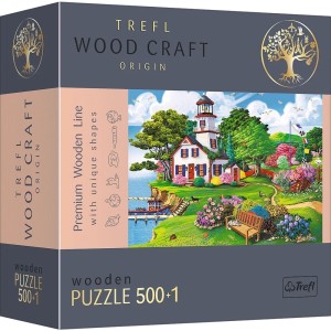 Trefl: Wood Craft - Summer Haven (500) houten puzzel