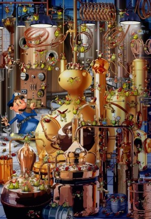 Grafika: Alambic - Francois Ruyer (1000) verticale puzzel