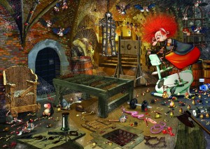 Grafika: Witch Sports Hall - Francois Ruyer (500) puzzel