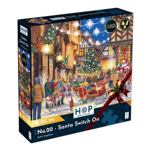 House of Puzzles: Santa Switch On (500BIG) kerstpuzzel
