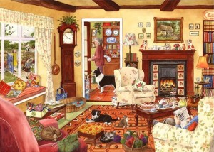 House of Puzzles: In Time for Tea (500BIG) legpuzzel