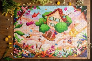 Trevell: La Maison Volante (1000) legpuzzel